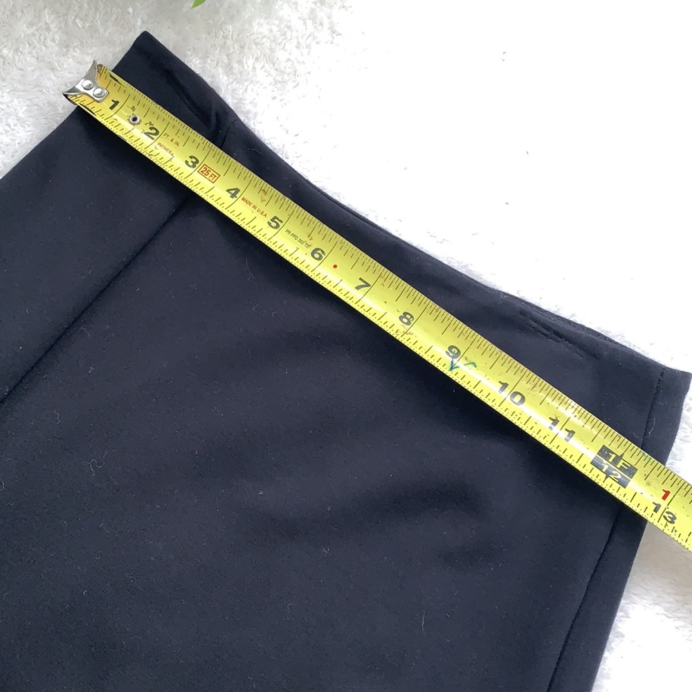 SHEIN Black Mini Pencil Skirt Rhinestone Embellished XS 2 EUC - Picture 6 of 10